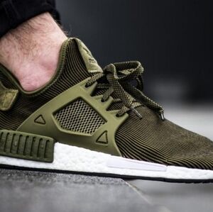 Army Green Men's NMD Sneakers